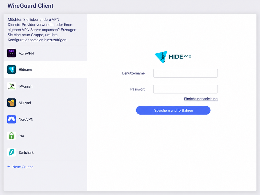 hideme login