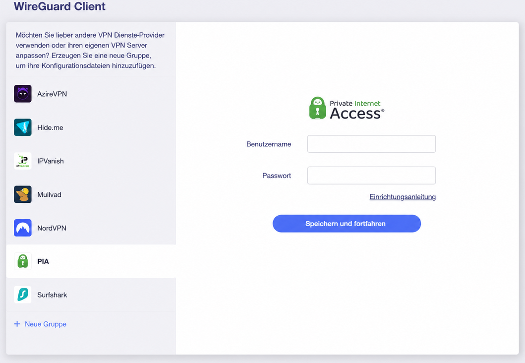 pia login