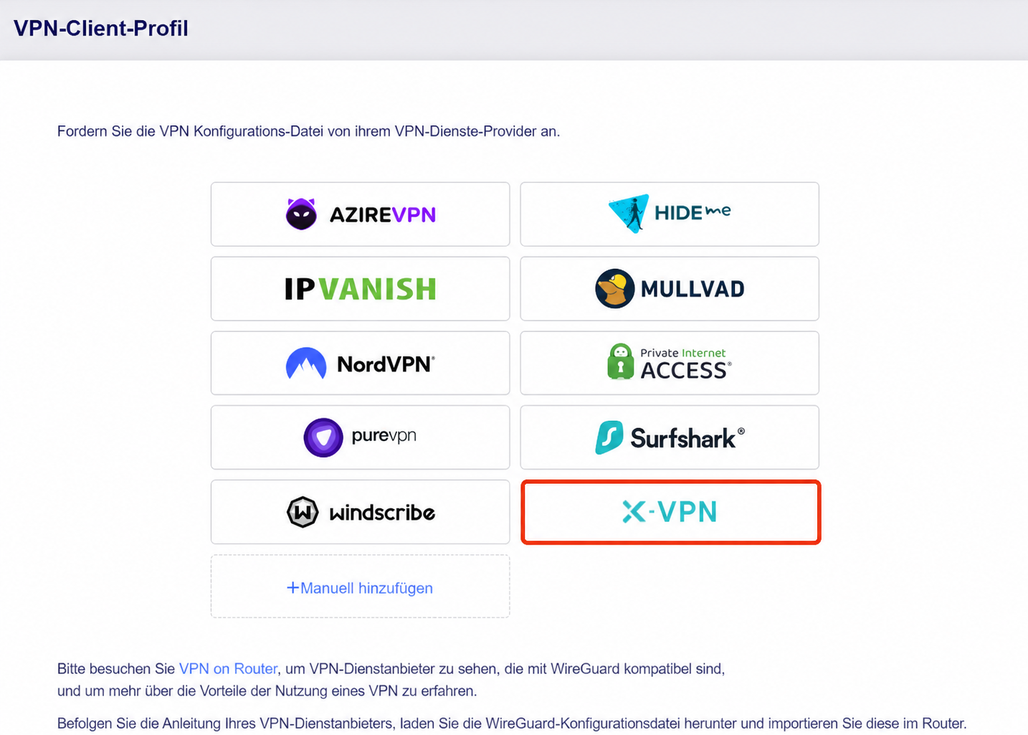 xvpn enter token