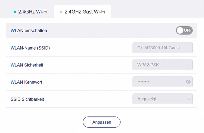 2.4G Guest Wi-Fi