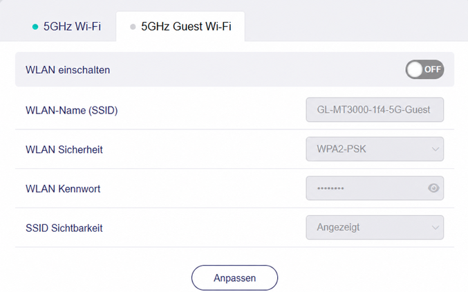5G Guest Wi-Fi