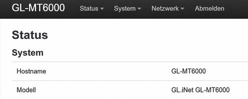 luci interface