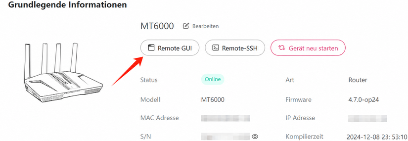 remote gui
