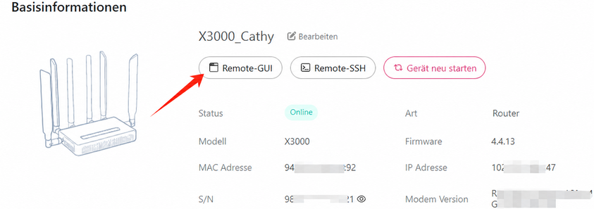 remote gui