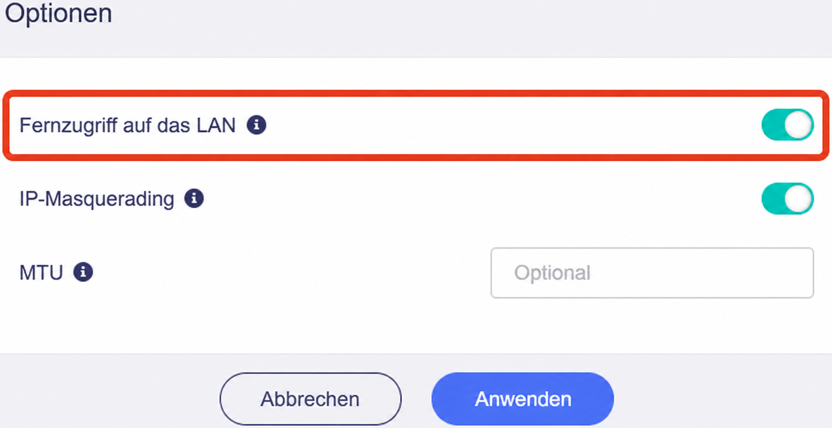 ovpnserver allow access lan 4.8