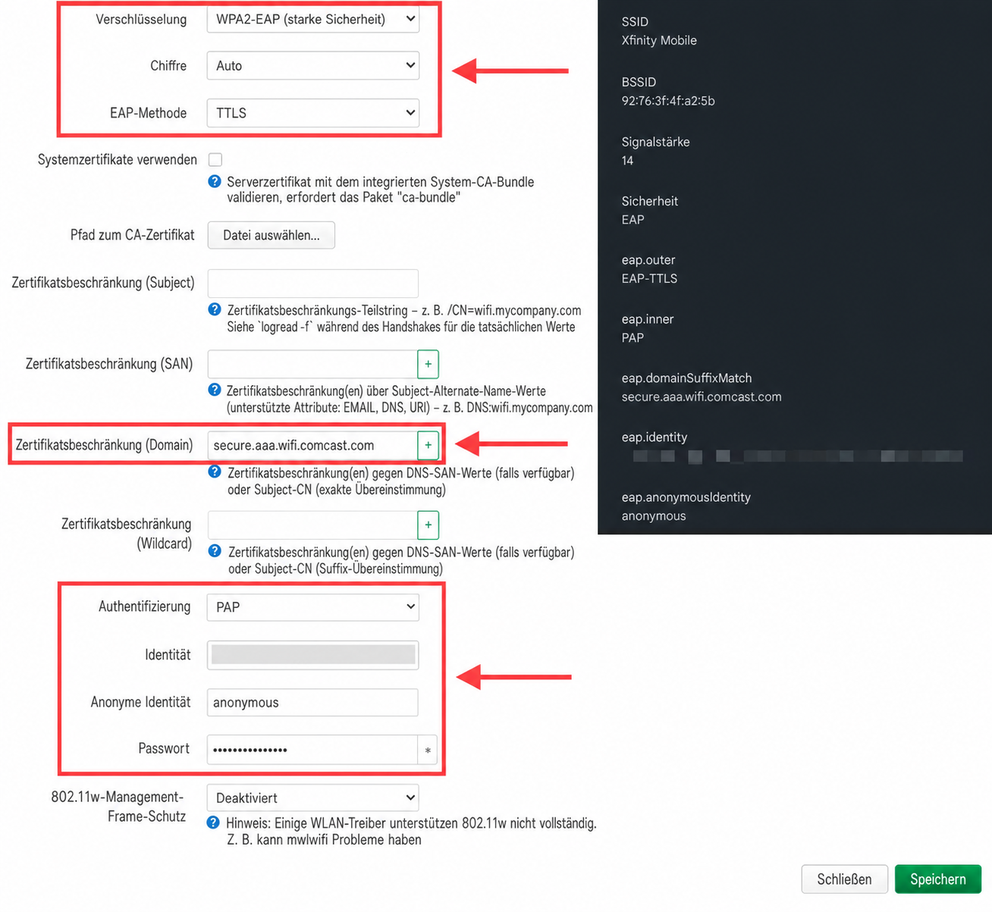 wireless security example