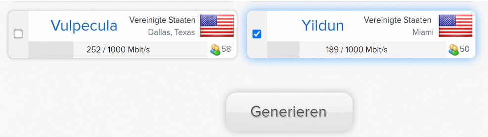 airvpn select server