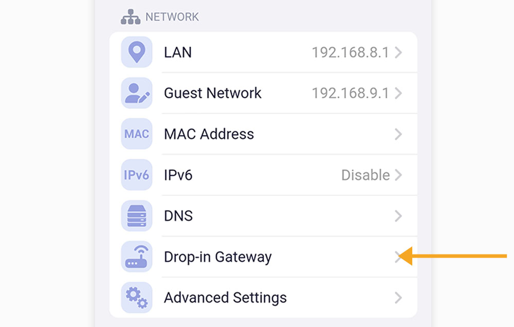 tap drop-in gateway