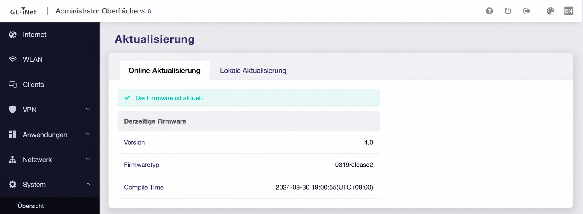 auto setup successfully