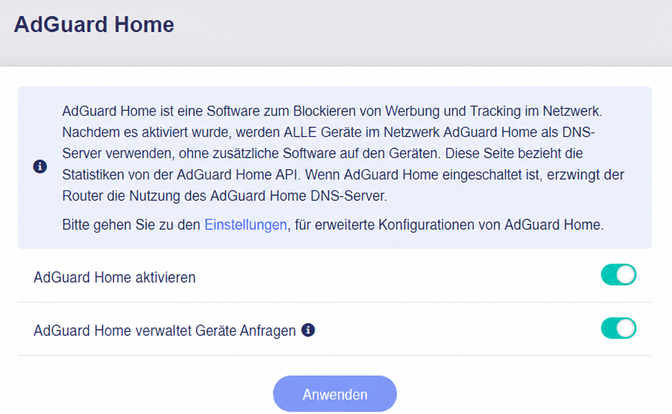 adguard settings