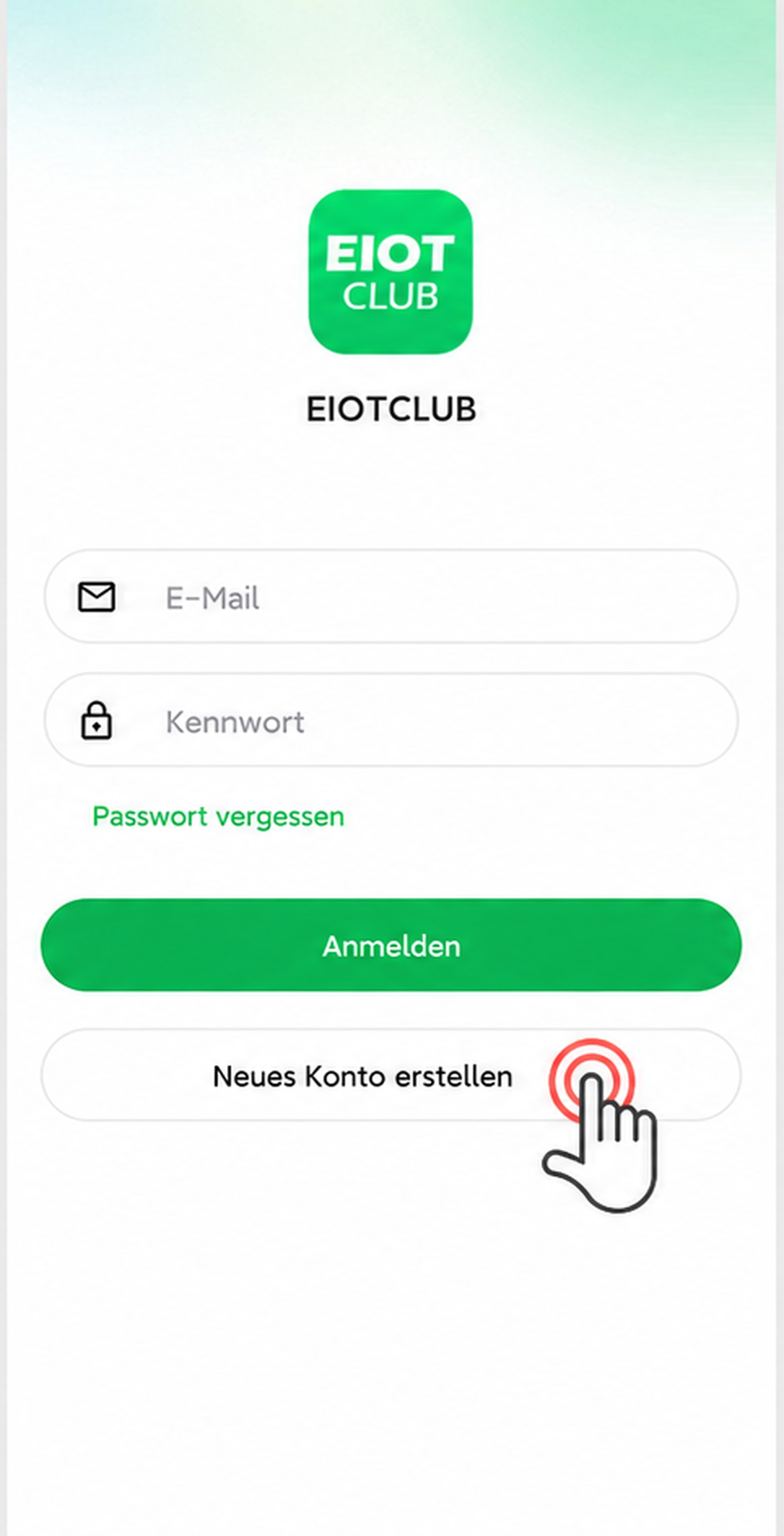 Create a New Account