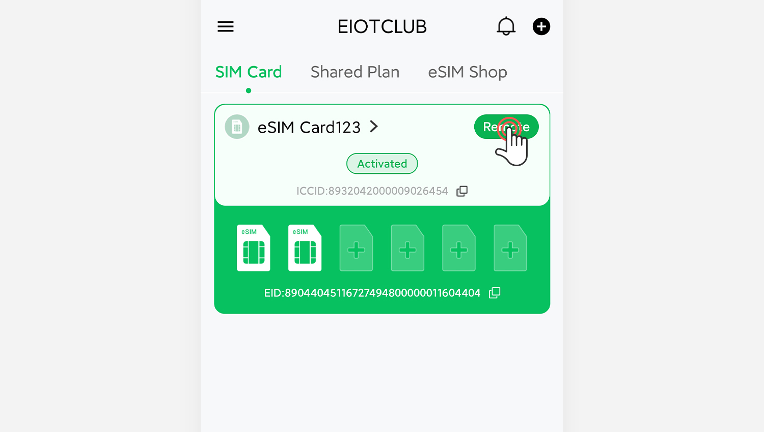 Access Your Profiles