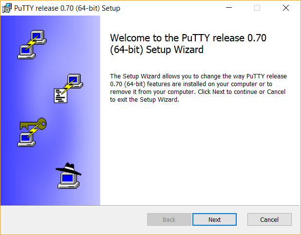 Putty Install 1