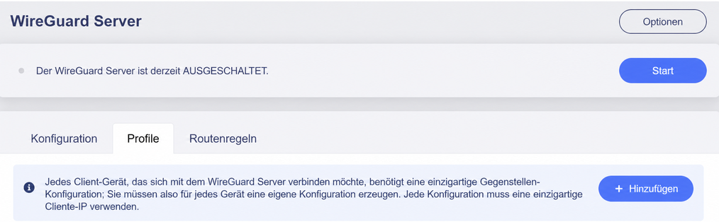 add profiles