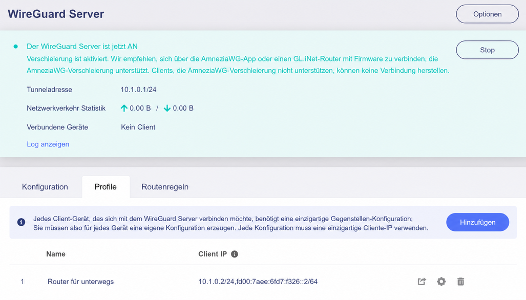 server start