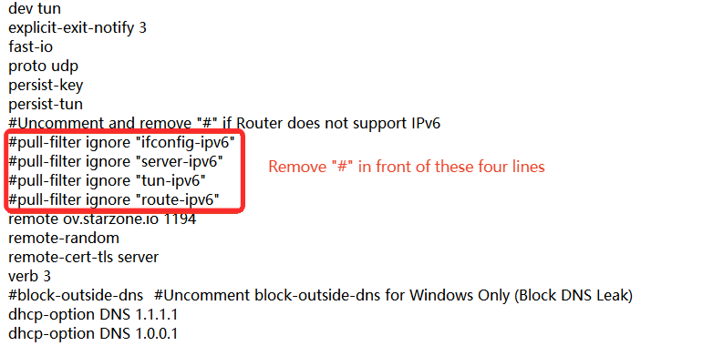 remove ipv6