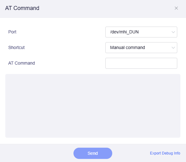 AT command