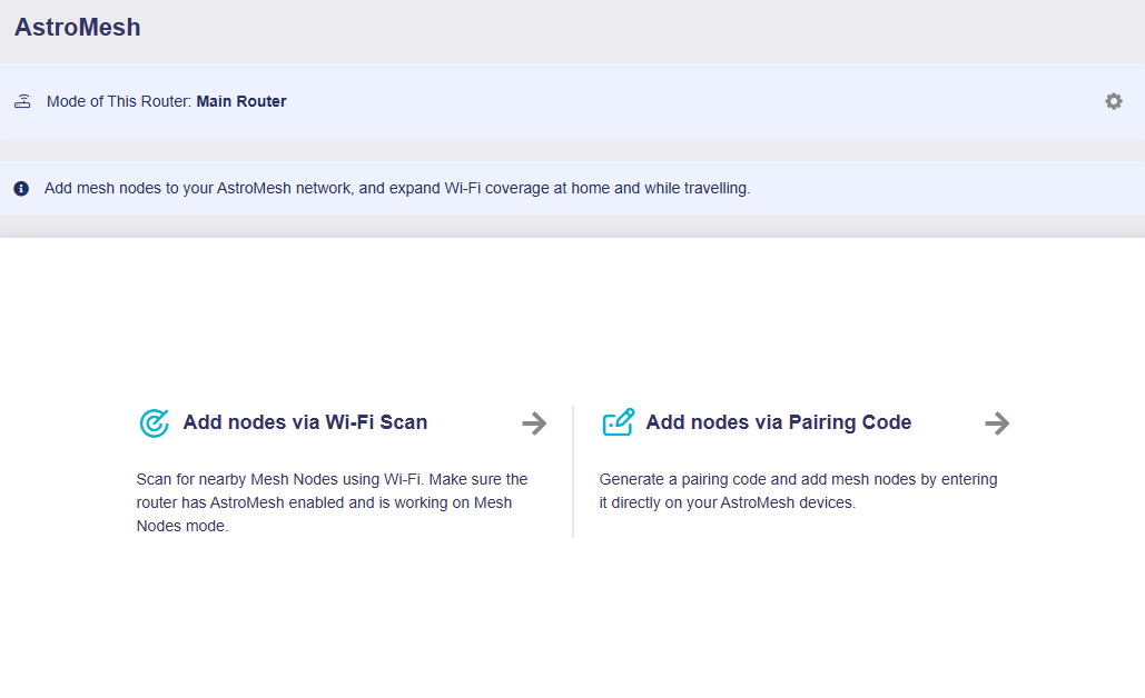 main add node