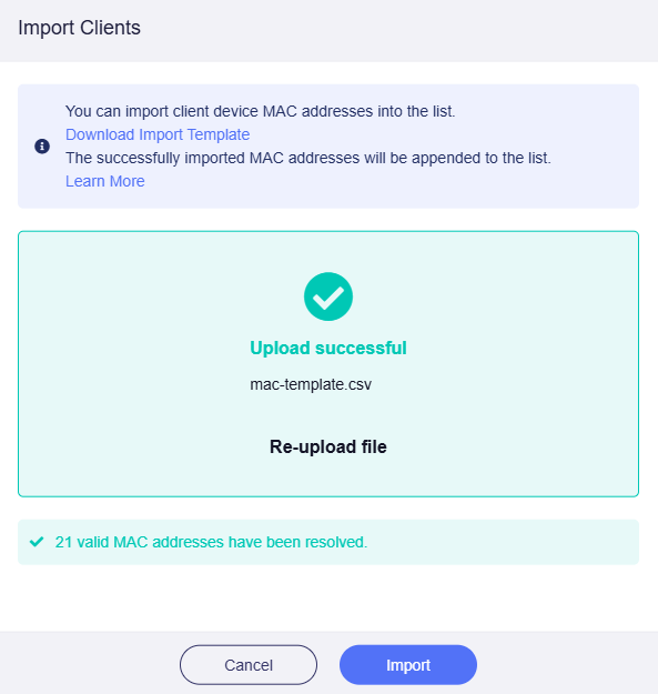upload successful