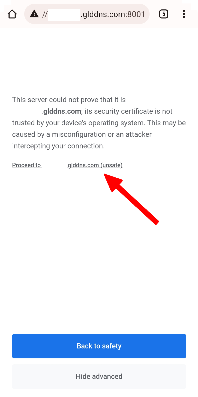 HTTPS-Remote-Access-on-Android-Chrome