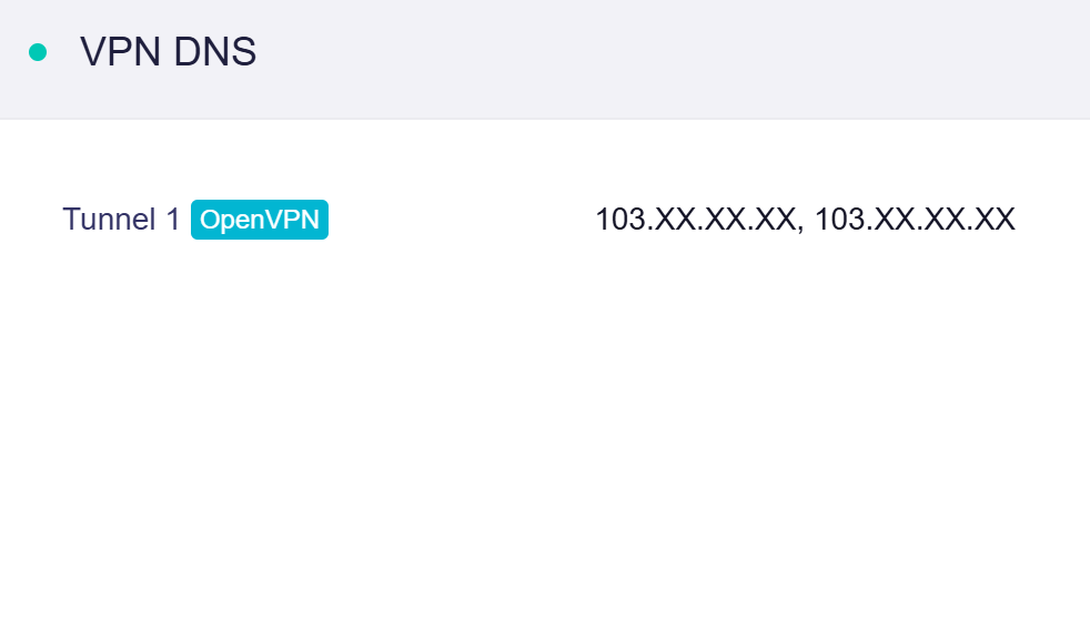 vpn dns 2
