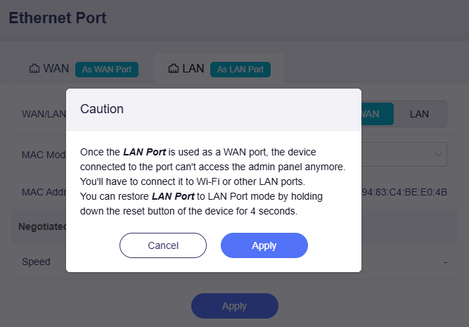 dual ethernet wan 2