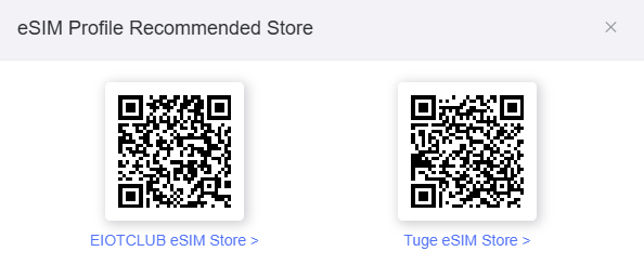 esim recommended store