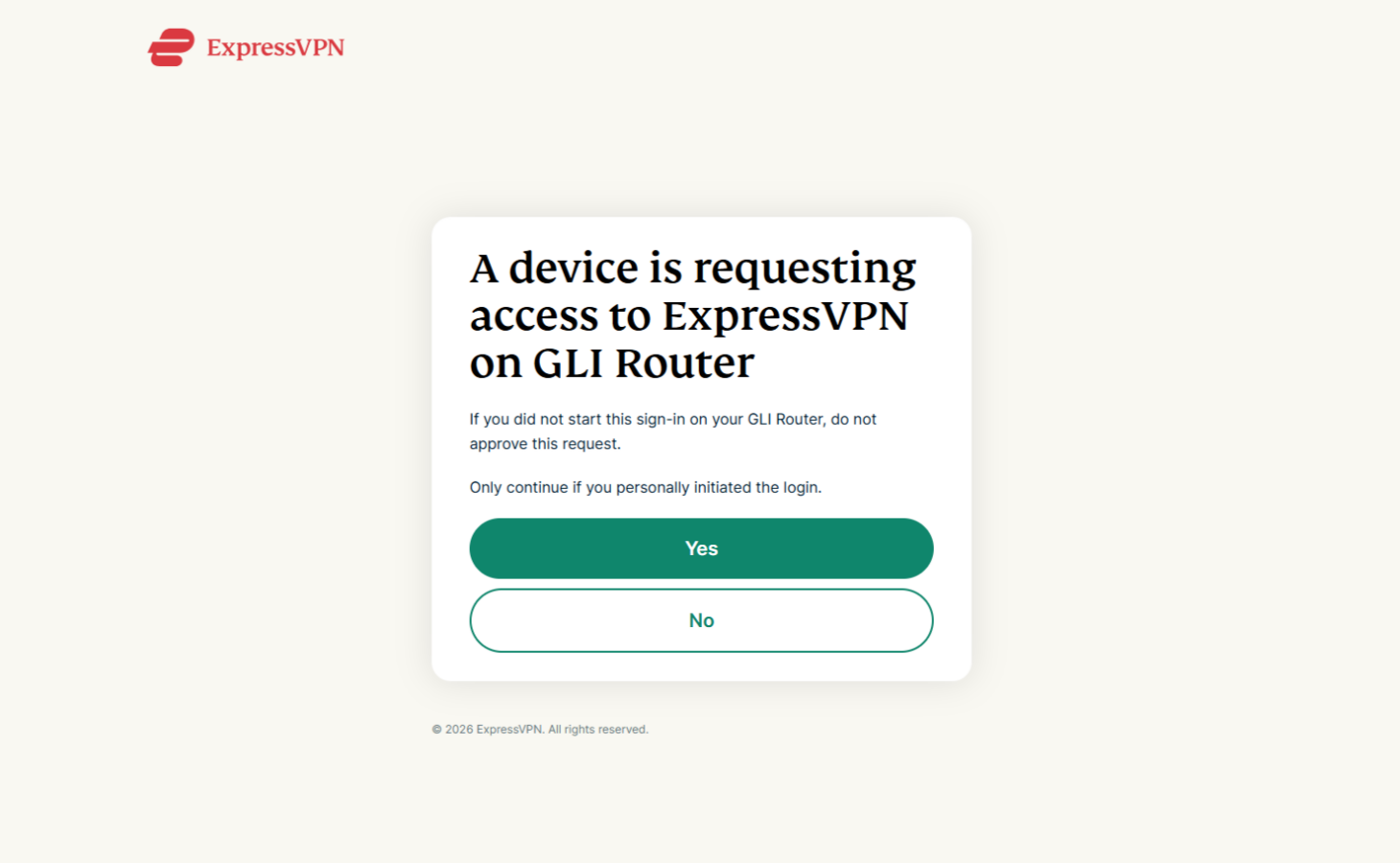 expressvpn login 4