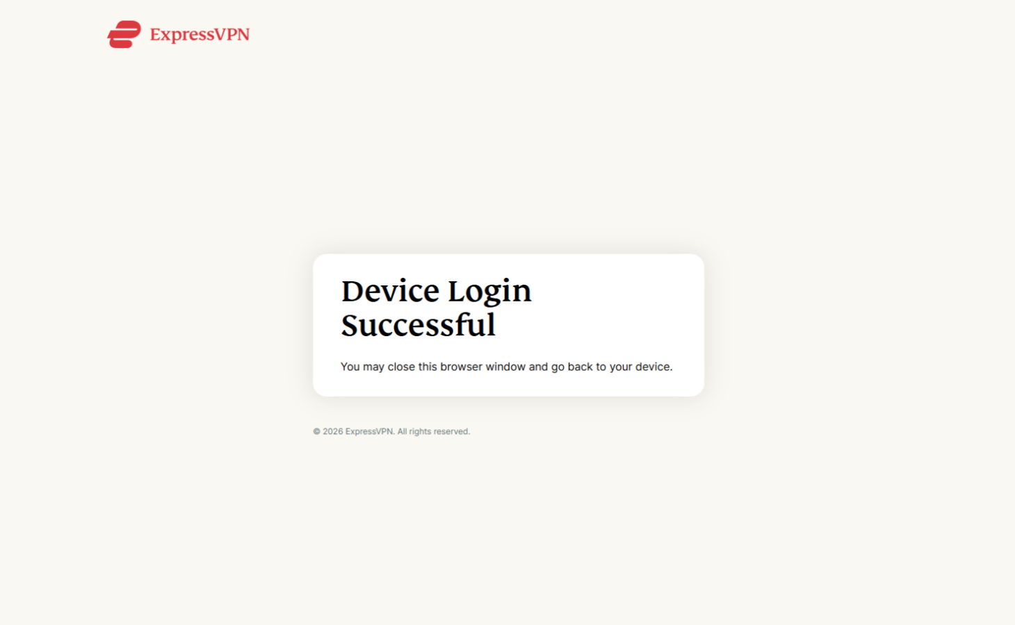 expressvpn login 5