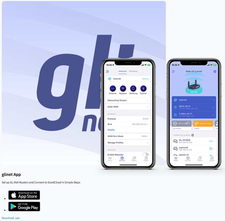 glinet download