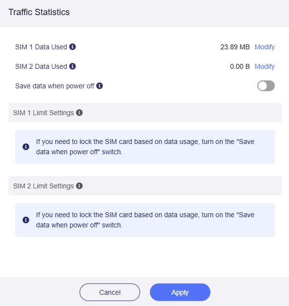 traffic statistics 1