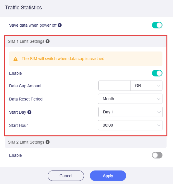 traffic statistics 5