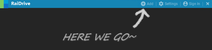 RaiDrive WebDAV
