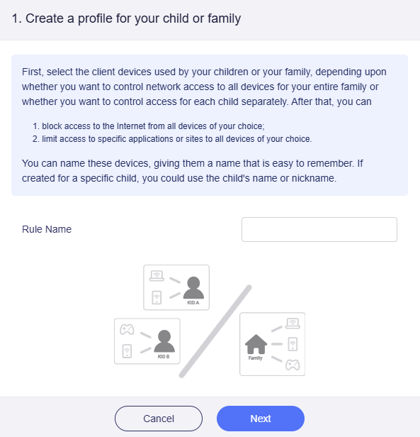 create a profile
