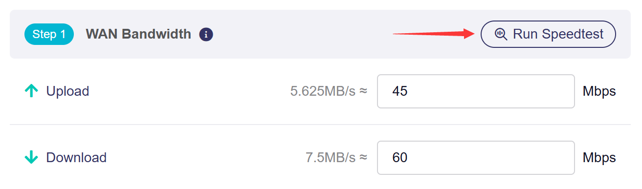 wan bandwidth