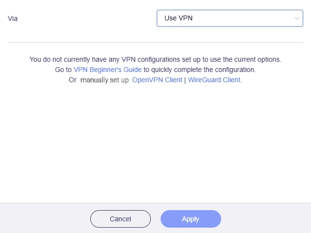 use vpn