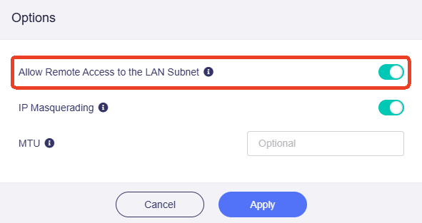 ovpnserver allow access lan 4.8