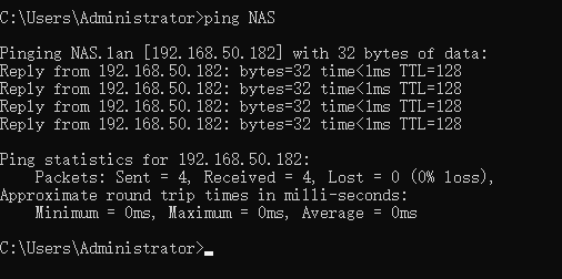 ping test