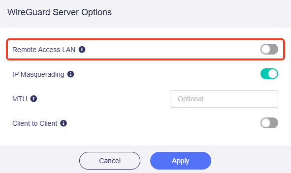 server allow access lan 4.7