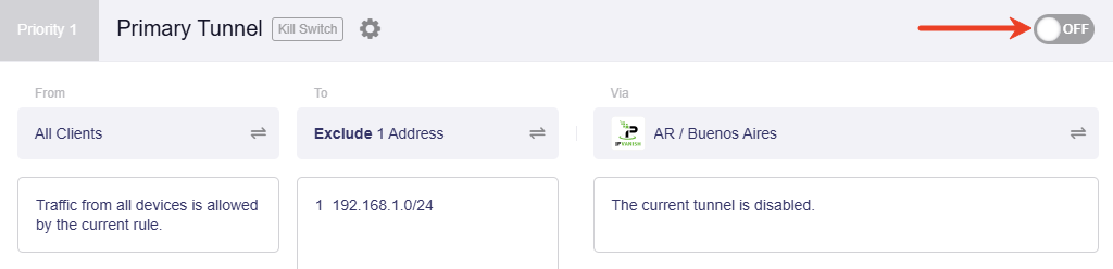 enable vpn