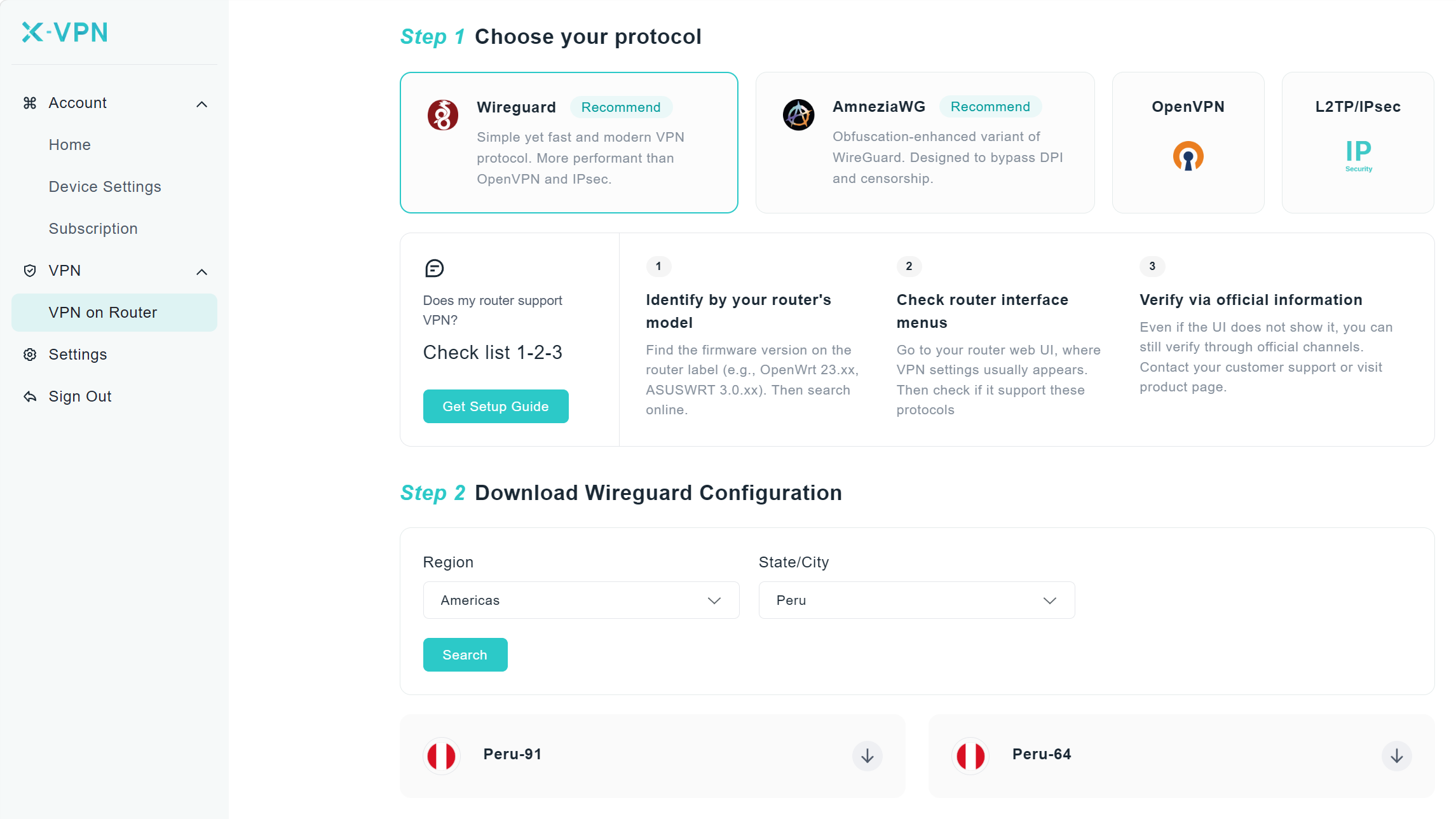 xvpn WireGuard Config Generator