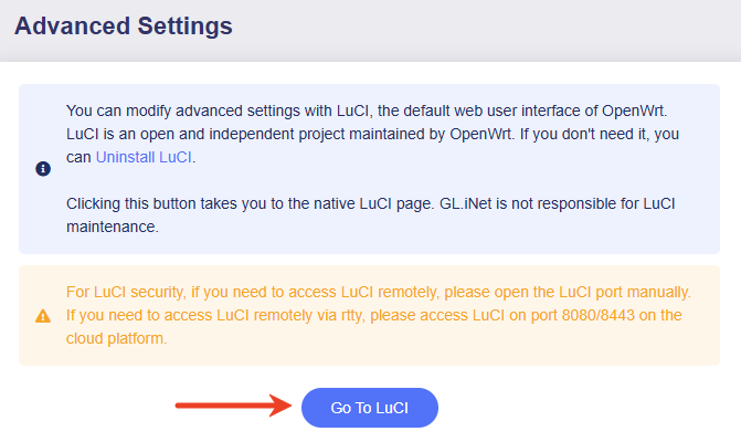 luci login 1