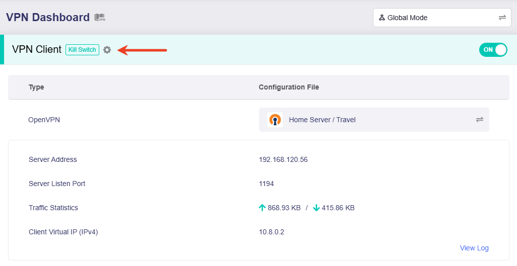 ovpnclient options