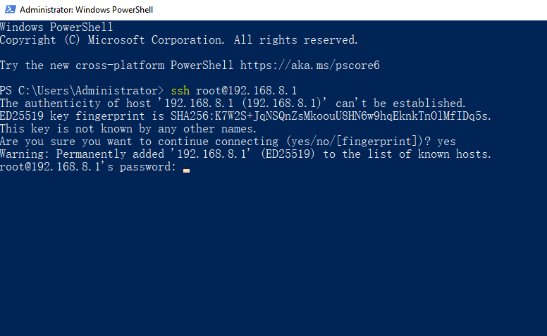powershell psw