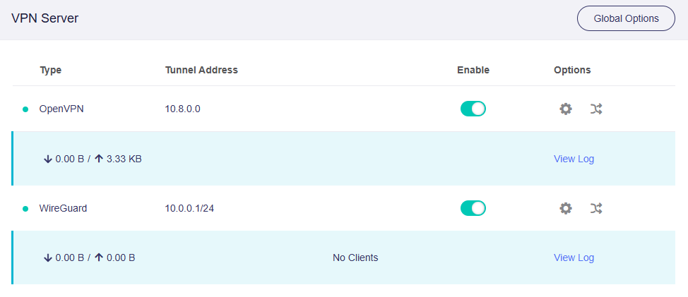 vpn server enabled