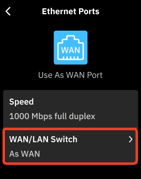 touchscreen ethernet wan