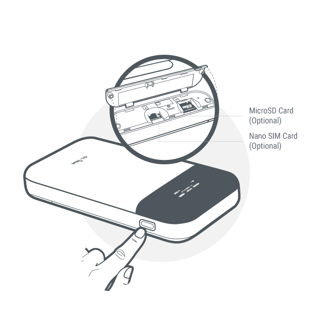 gl-e750v2 poweron