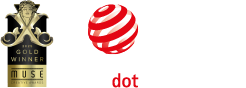 MUSE Creative Awards 2023 Gold Winner and Red Dot Winner 2026