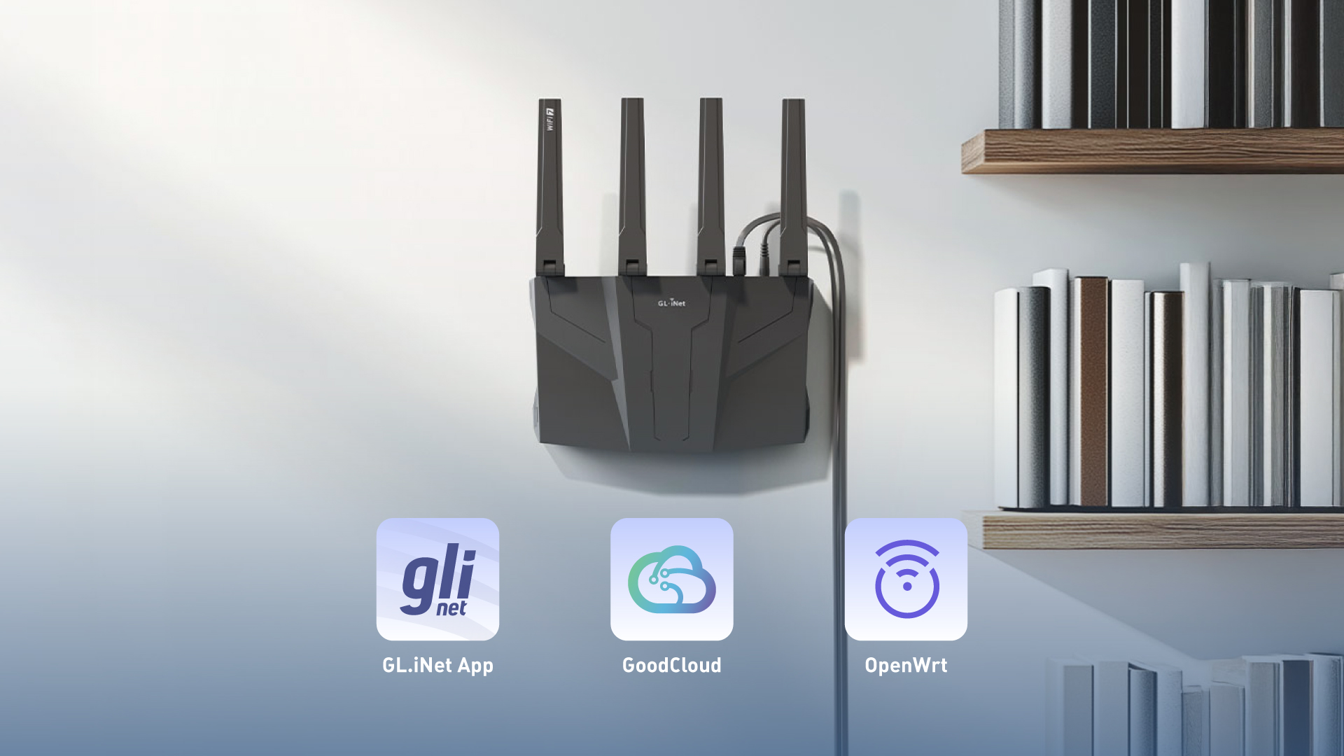 GL.iNet Flint 3 (GL-BE9300) Smart Network Management