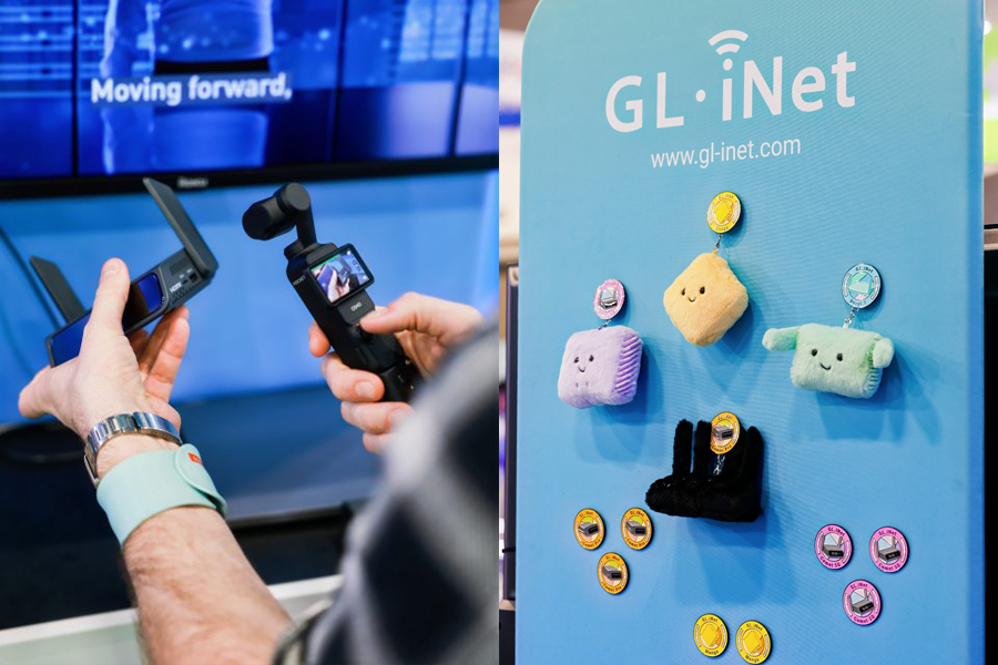 GL.iNet product demo at IFA